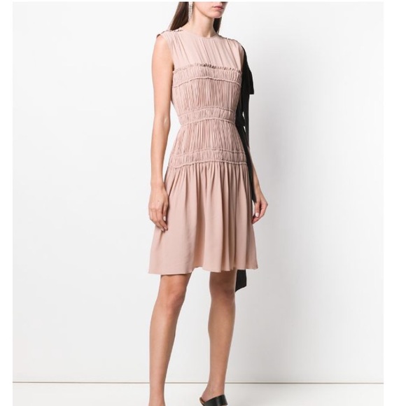 No. 21 Dresses & Skirts - No. 21 Frilled Design Pink and Black Dress SZ 42